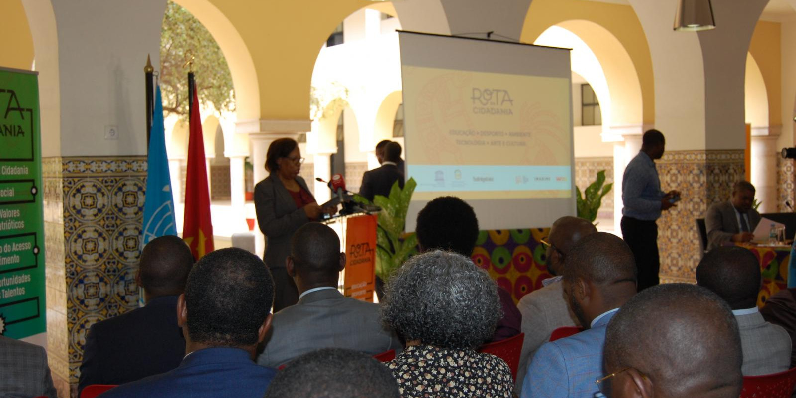 Conferência de Imprensa de Lançamento do Projecto “Rota da Cidadania - Educação, Desporto, Ambiente, Tecnologia, Arte e Cultura”