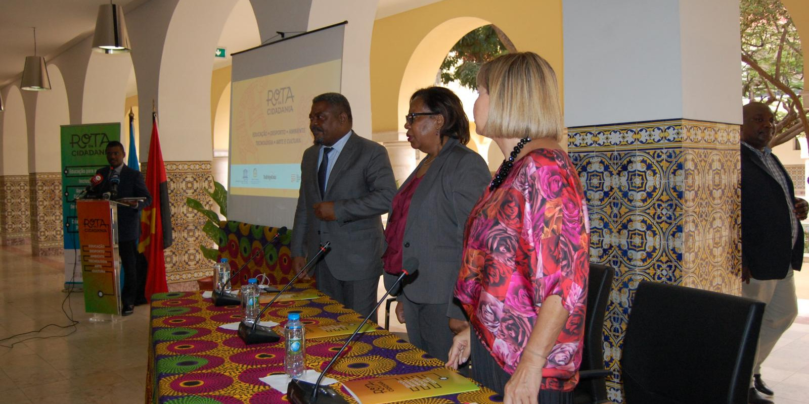 Conferência de Imprensa de Lançamento do Projecto “Rota da Cidadania - Educação, Desporto, Ambiente, Tecnologia, Arte e Cultura”