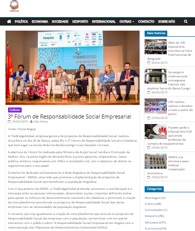 3º Fórum de Responsabilidade Social Empresarial