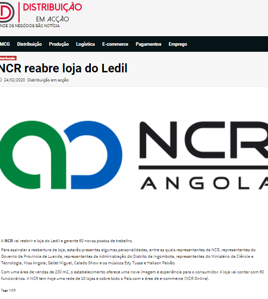 NCR Reabre loja do Ledil - Marcas em Acção