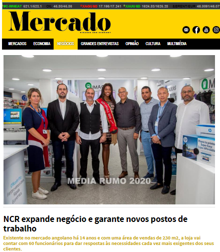 NCR expande negócio e garante novos postos de trabalho - Mercado