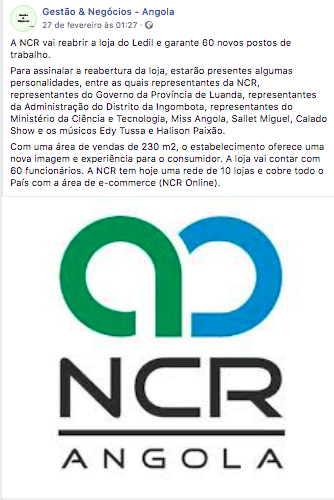 A NCR Vai Reabrir a Loja do Ledil e Garante 60 Novos Postos de Trabalho - Gestão & Negócios